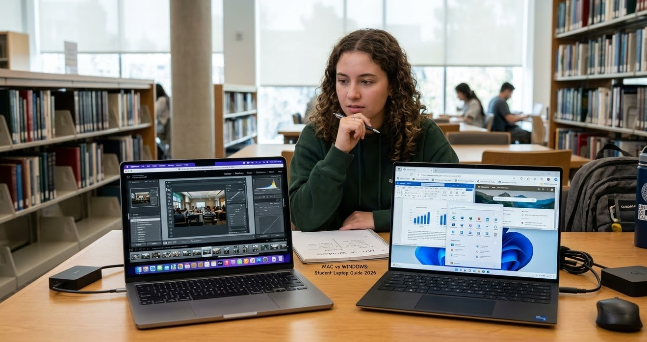 Best Laptops for Students 2026 - Apple MacBook vs Windows Laptops Full Comparison - genzblog