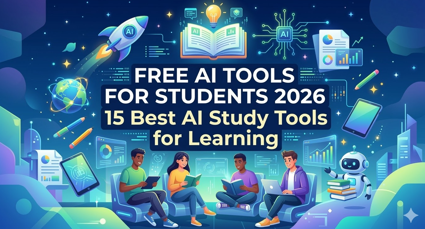 Best Free AI Tools for Students 2026 15 Best AI Study Tools for Learning - Genzeblog