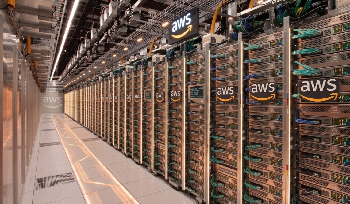 aws server room concept - genze blog