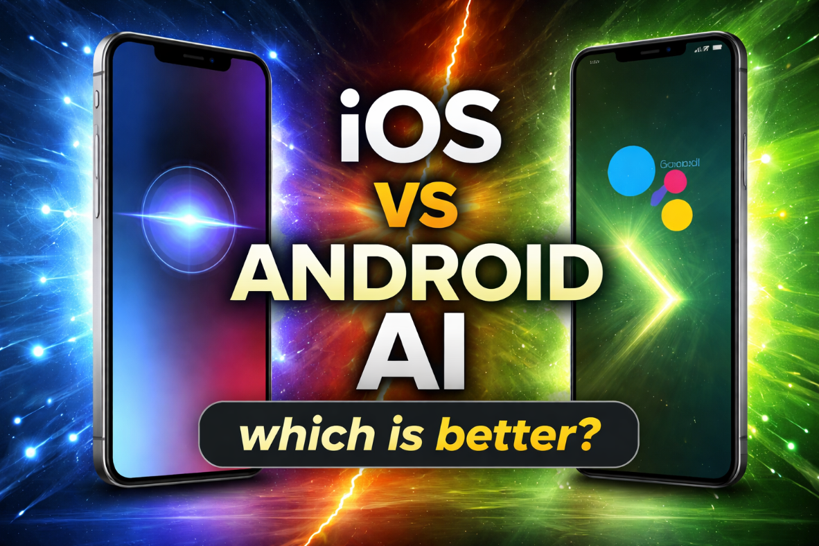 iOS vs Android AI Comparison 2026